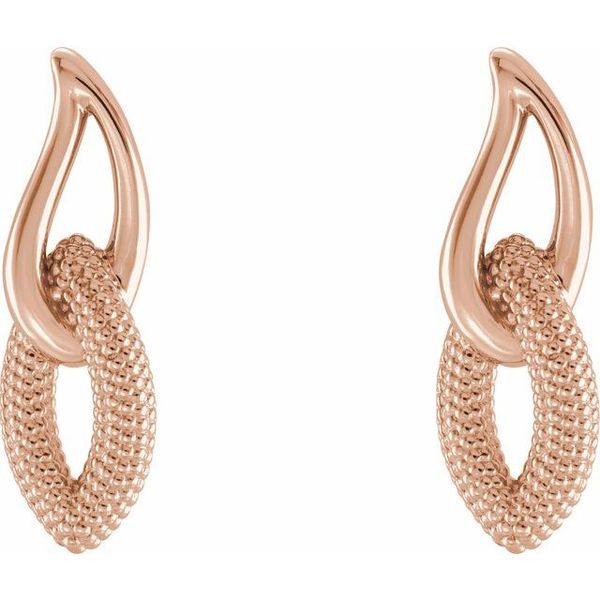 Beaded Drop Earrings - Image 2
