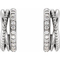 Beaded Hoop Earrings