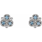 Three-Stone Earrings - Image 2