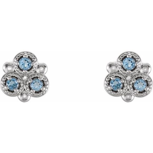 Three-Stone Earrings - Image 2