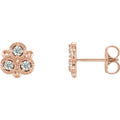 Three-Stone Earrings
