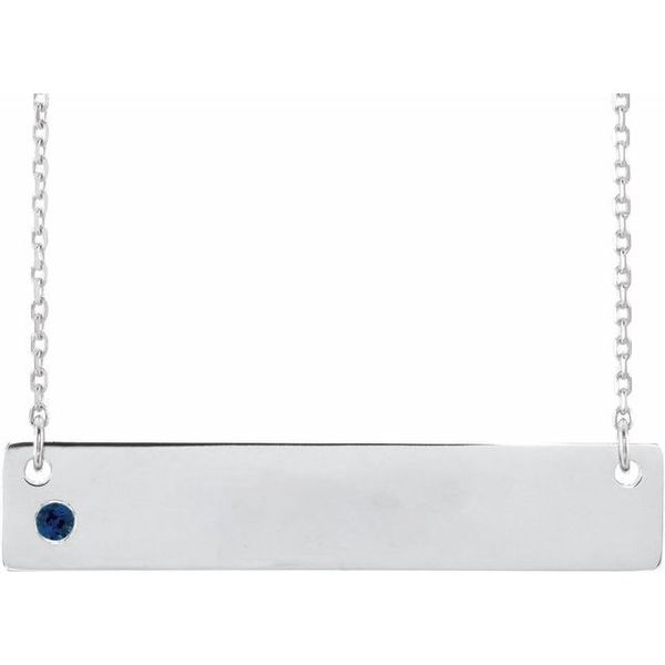 Engravable Family Bar Necklace