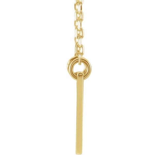 Engravable Geometric Necklace - Image 2