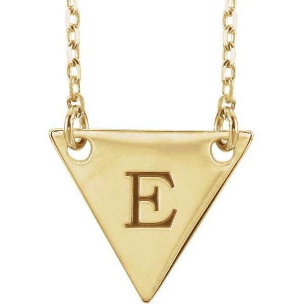 Engravable Geometric Necklace - Image 3