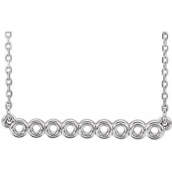 Circle Bar Necklace