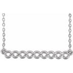 Circle Bar Necklace