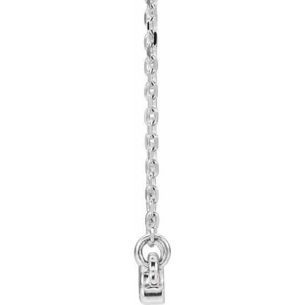 Circle Bar Necklace - Image 2