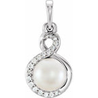 Accented Pearl Pendant