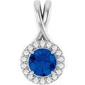 Halo-Style Pendant