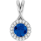 Halo-Style Pendant