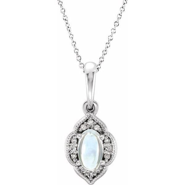 Accented Clover Necklace