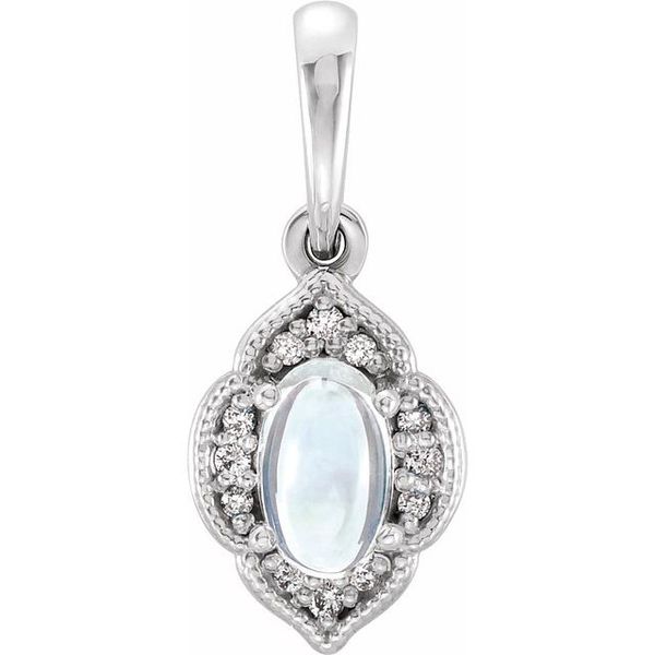 Accented Clover Pendant