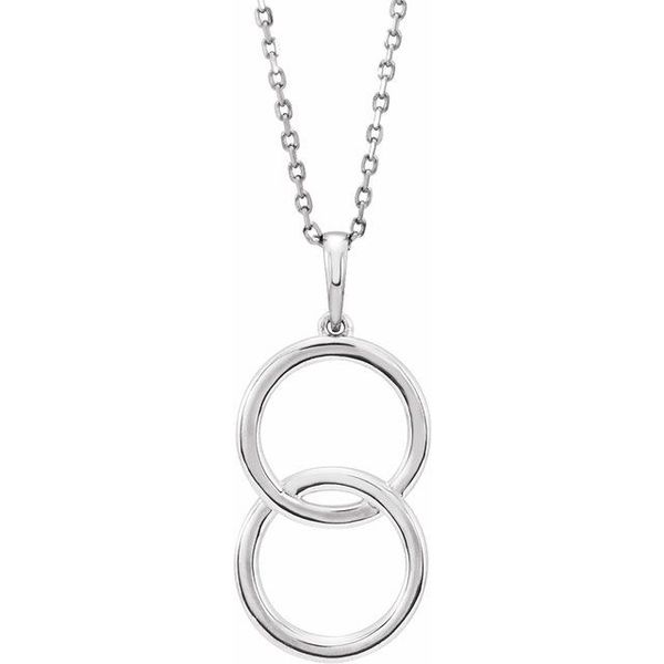 Interlocking Circle Necklace