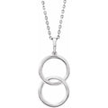Interlocking Circle Necklace