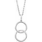 Interlocking Circle Necklace