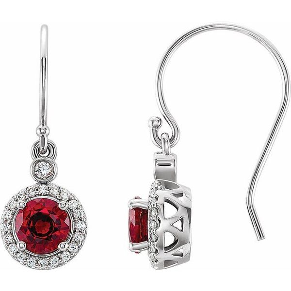 Halo-Style Earrings
