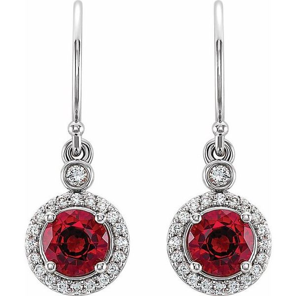 Halo-Style Earrings - Image 2