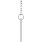 Engravable Bar Necklace - Image 2