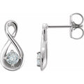 Infinity-Inspired Earrings