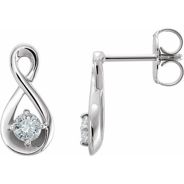 Infinity-Inspired Earrings