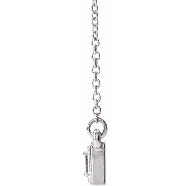 Three-Stone Bar Necklace - Image 2
