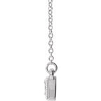 Three-Stone Bar Necklace - Image 2