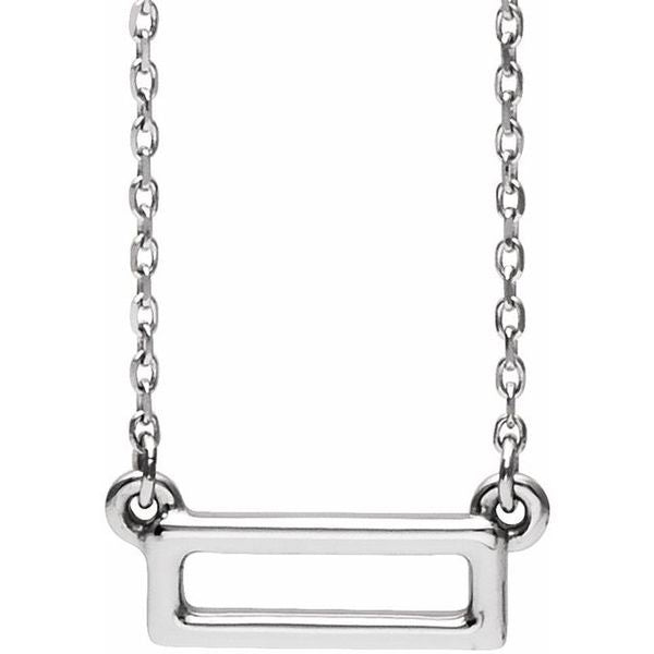 Rectangle Bar Necklace