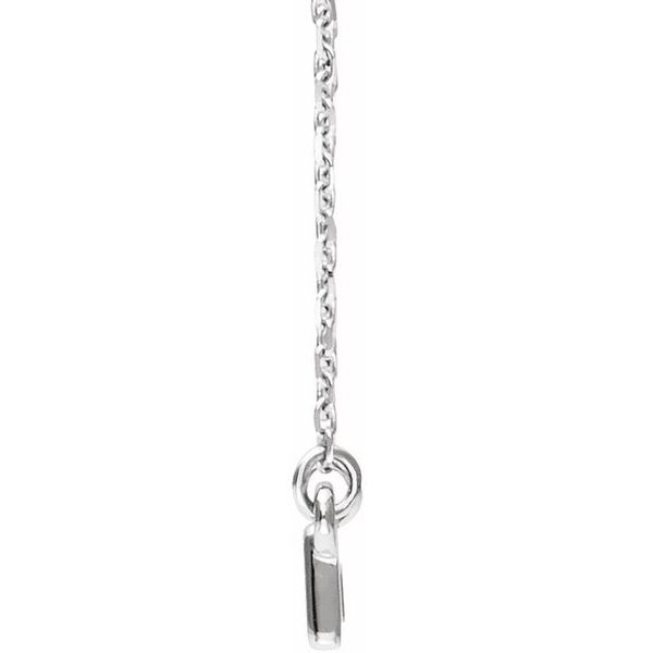 Rectangle Bar Necklace - Image 2
