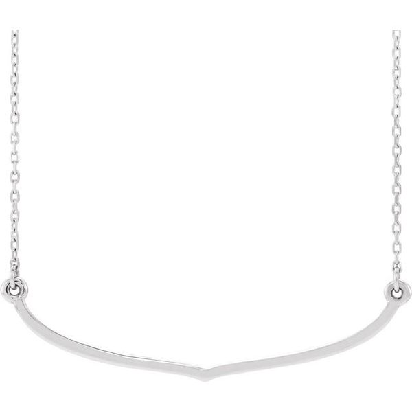 Freeform Bar Necklace