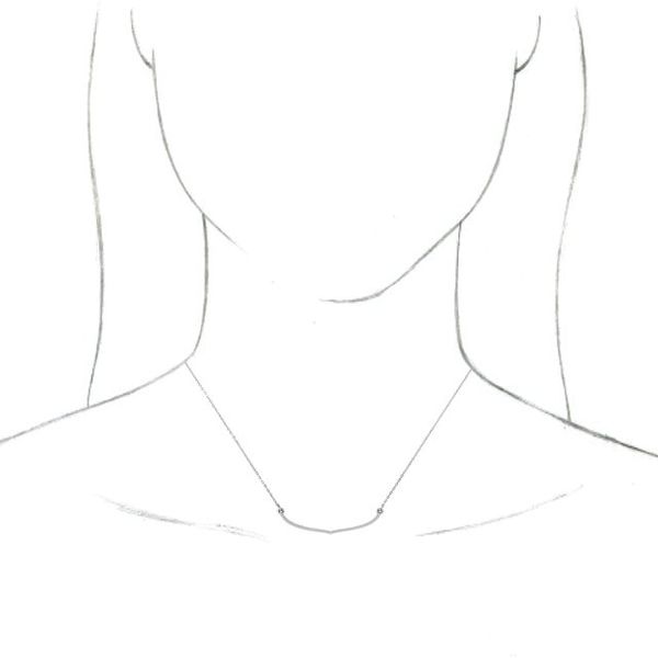 Freeform Bar Necklace - Image 3