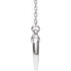 Accented Crescent Necklace - Image 2