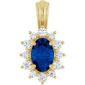 Halo-Style Pendant
