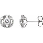 Halo-Style Earrings