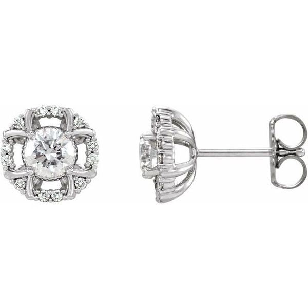 Halo-Style Earrings