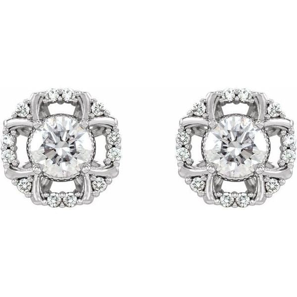 Halo-Style Earrings - Image 2