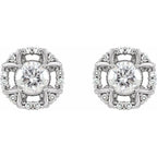 Halo-Style Earrings - Image 2