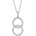 Interlocking Circle Necklace