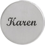 Engravable Disc Pendant - Image 3
