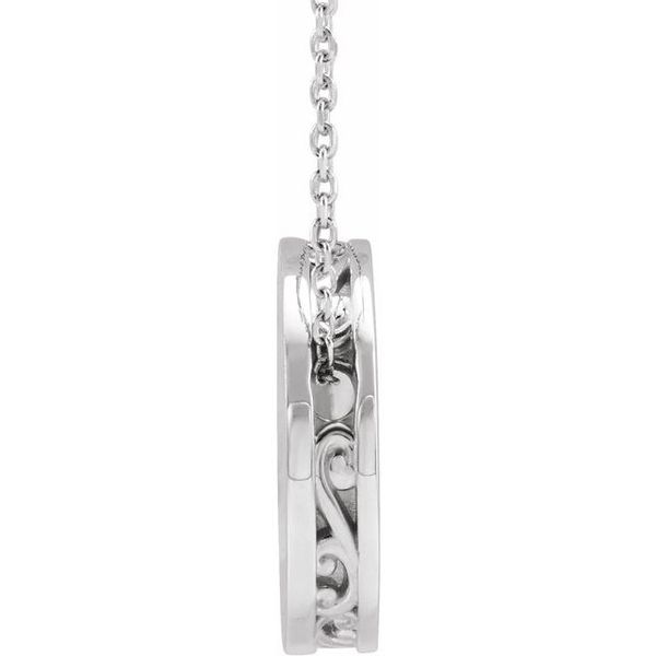 Engravable Disc Necklace - Image 2