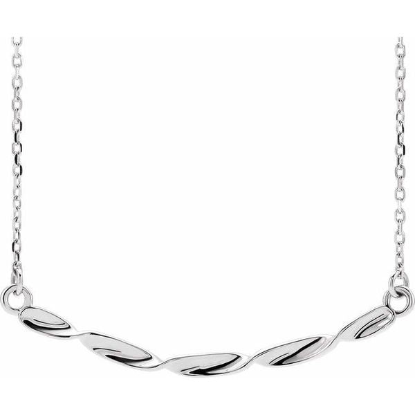 Twisted Bar Necklace