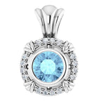 Halo-Style Pendant