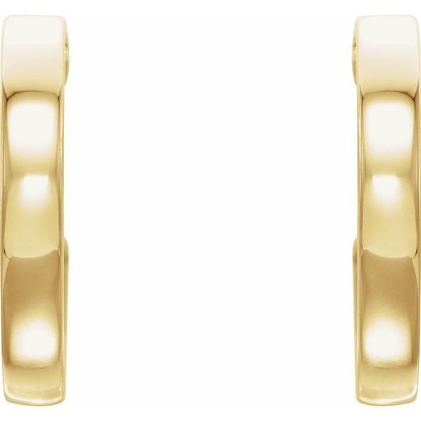 Vintage-Inspired Hoop Earrings - Image 2