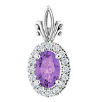 Halo-Style Pendant