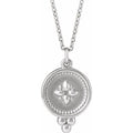 Beaded Disc Necklace