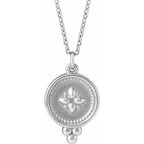 Beaded Disc Necklace