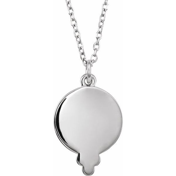 Beaded Disc Necklace - Image 4