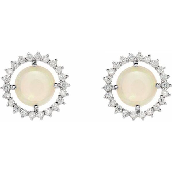 Halo-Style Earrings - Image 2