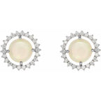 Halo-Style Earrings - Image 2