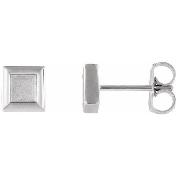 Petite Square Earrings