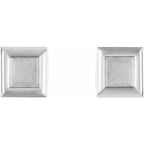 Petite Square Earrings - Image 2